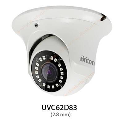 دوربین مداربسته AHD برایتون 8 مگاپیکسل مدل (UVC62D83(2.8 mm