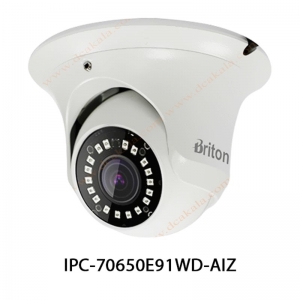 دوربین مدار بسته تحت شبکه برایتون 5 مگاپیکسل مدل IPC-70650E91WD-AIZ