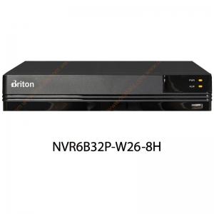 NVR برایتون 32 کانال مدل NVR6B32P-W26-8H