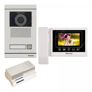 پکیج آیفون تصویری 1 واحدی سیماران مدل HS-43TK/M200