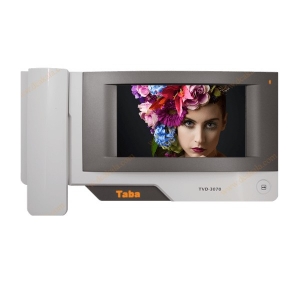 آیفون تصویری تابا TVD-3070 سفید بدون ماژول تلفن کننده 7اینچ با حافظه و ارتباط داخلی