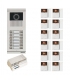 پکیج آیفون تصویری 12 واحدی سیماران مدل HS-43TKM100I2