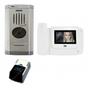 پکیج آیفون تصویری تابا مدل TVD-1043i با حافظه و ماژول تلفن کننده 4.3 اینچی 1 واحدی