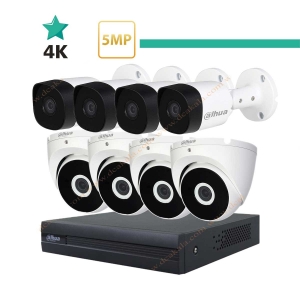 پکیج 8 دوربین 5 مگاپیکسل داهوا