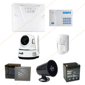 پکیج دزدگیر کلاسیک با سیم و دوربین مداربسته وایرلس اسفیورد z210