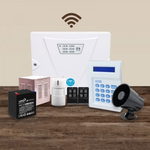 پکیج دزدگیر کلاسیک با 1 تا 4 چشمی بی سیم و تلفن کننده ثابت