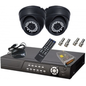 پک دو دوربین دام به همراه DVR و متعلقات - اقساطی