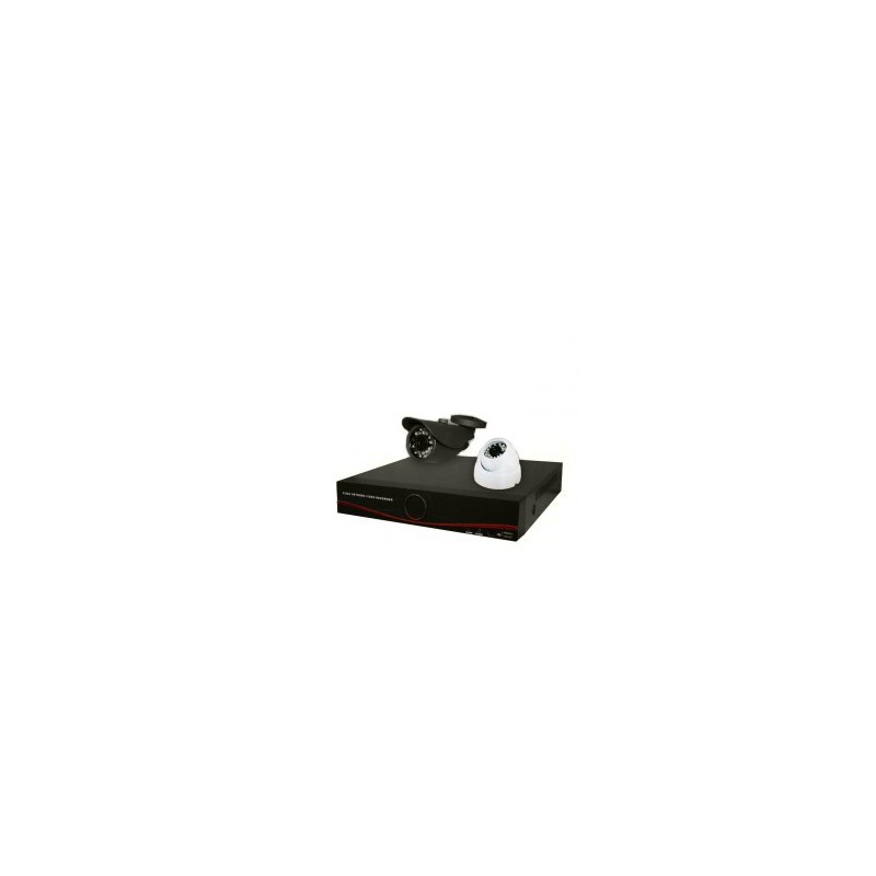 پکیج دو دوربین مداربسته (دی وی آر + دوربین و متعلقات) پکیج دو دوربین مداربسته (دی وی آر + دوربین و متعلقات)