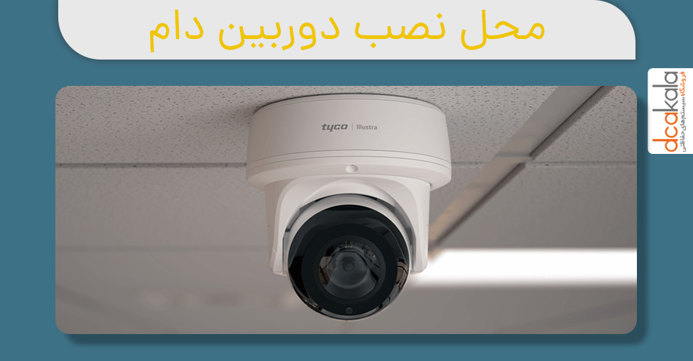 چگونگی نصب دوربین دام