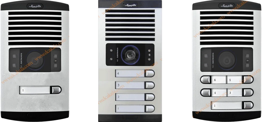 اندازه قاب های پنل آیفون تصویری الکتروپیک