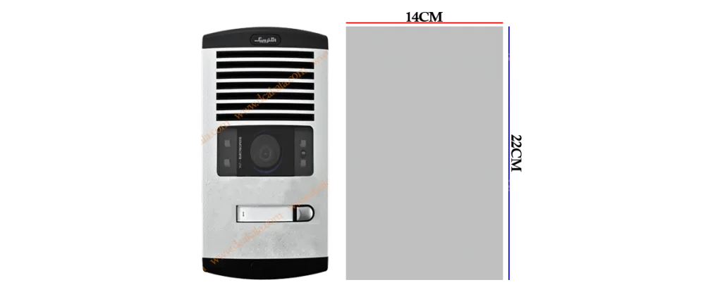  پنل آیفون تابا یک واحدی عمودی