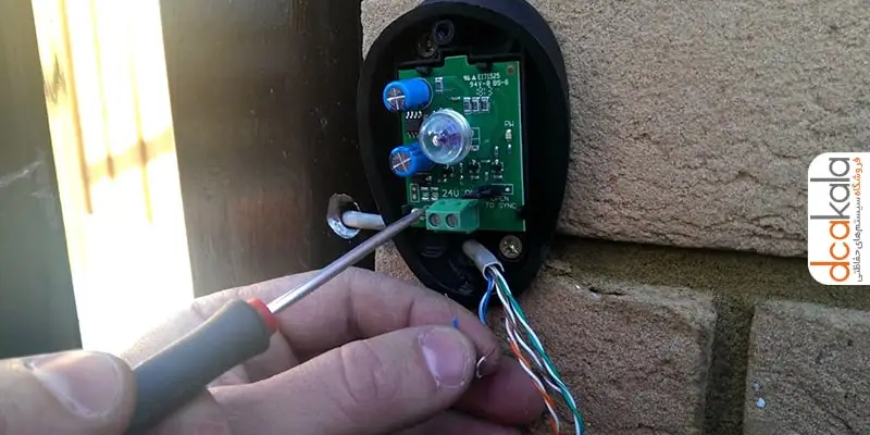 رفع خرابی چشمی جک درب پارکینگ