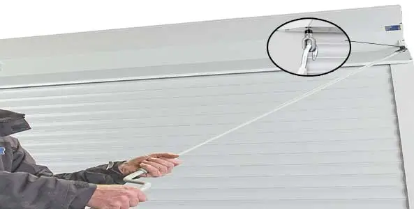 دستی کردن کرکره برقی توبلار
