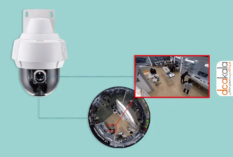 جزئیات تصویر در دوربین فیش آی