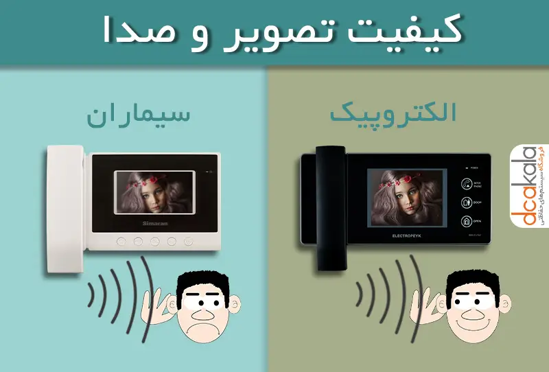 کیفیت صدا و تصویر پیک و سیماران