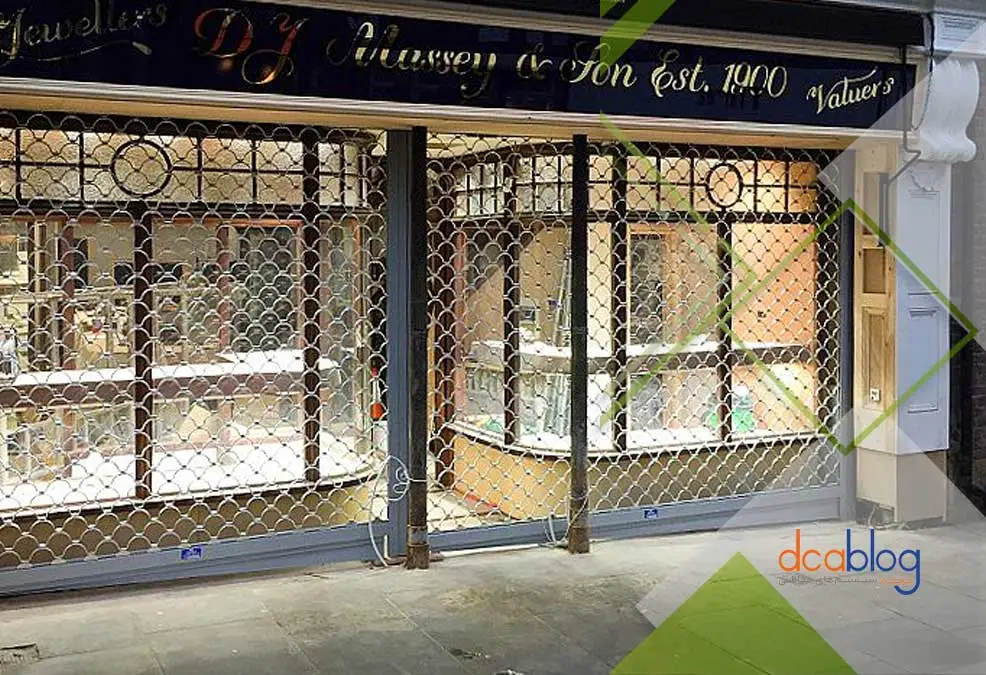 درب ضد سرقت جواهر فروشی