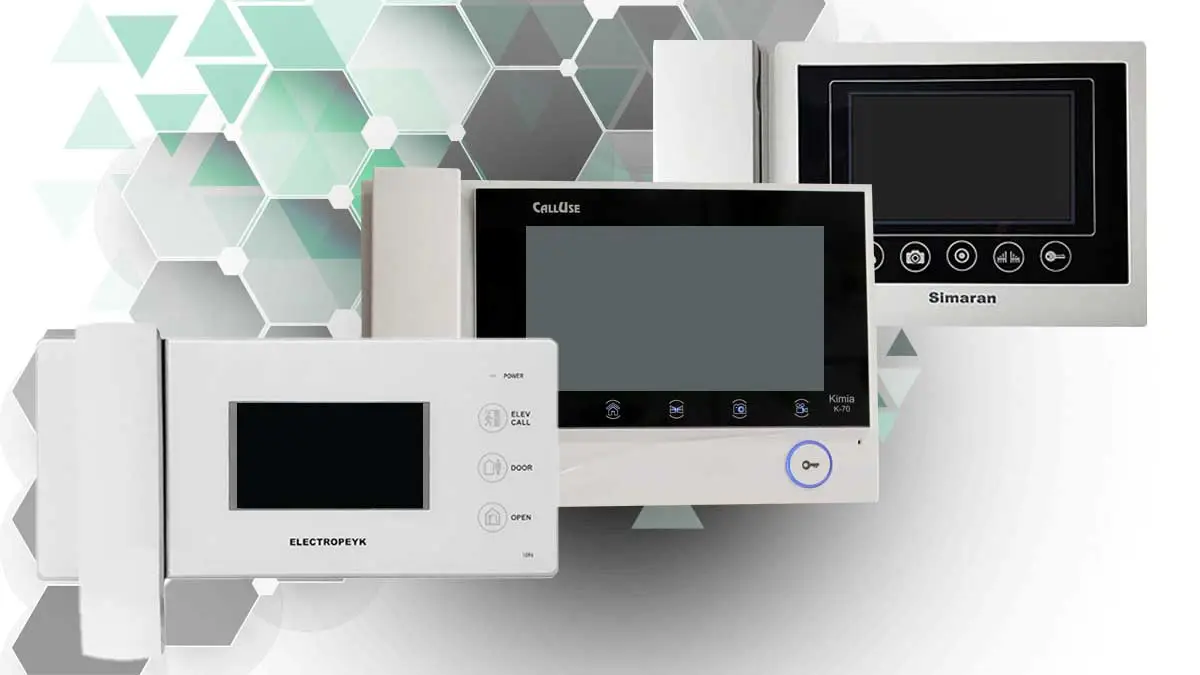 آیفون تصویری با کلید لمسی