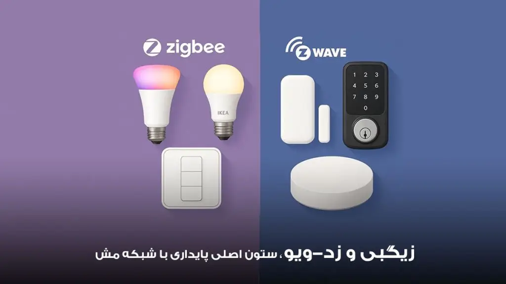 زیگبی و زد ویو از پروتکل های خانه هوشمند