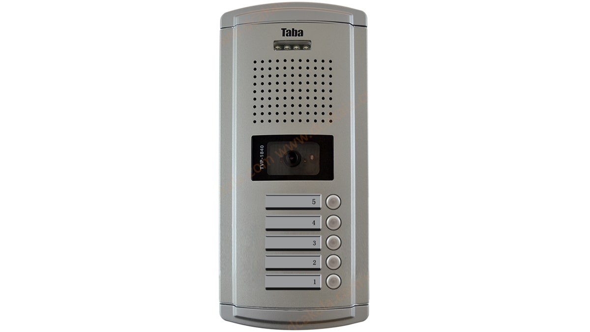 پنل زنگ دم دری 5 واحدی تابا مدل سپهر