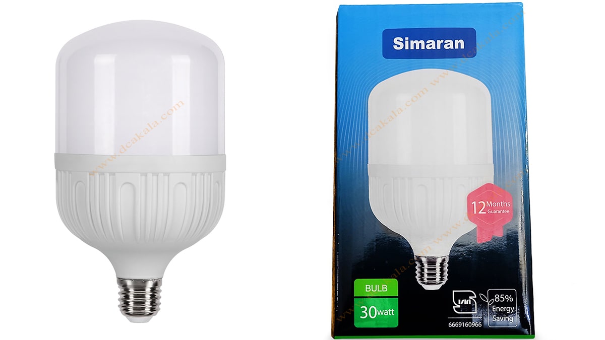 لامپ استوانه ای LED سیماران 50 وات مدل SL-STF50D/W