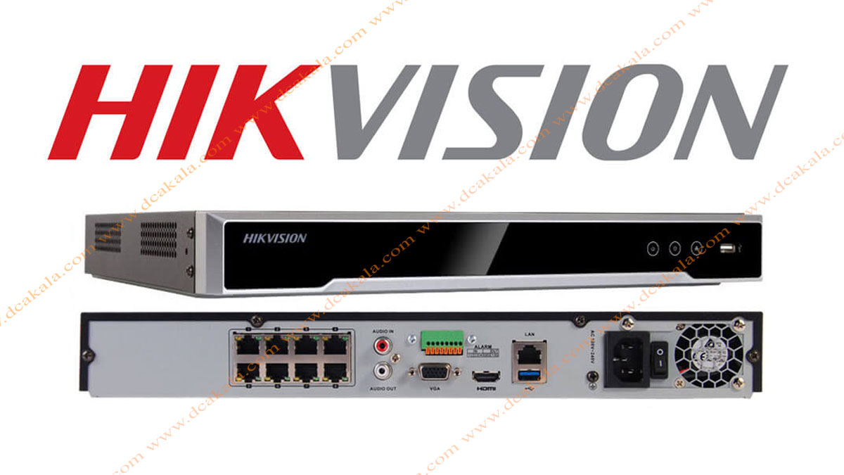 دستگاه NVR هایک ویژن 8 کانال مدل DS-7608NI-K1 