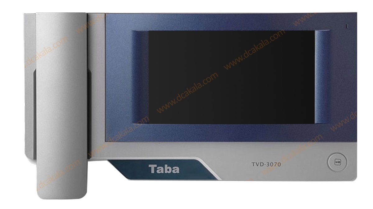 مانیتور پکیج آیفون تصویری تابا مدل tvd-3070 با ماژول تلفن کننده 
