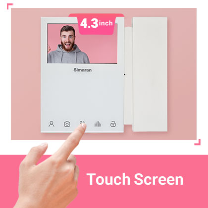 صفحه نمایش با کلید لمسی